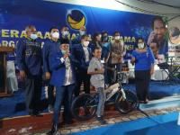 Perayaan Natal Bersama NasDem Riau Serahkan Bantuan untuk Panti Asuhan Elsadai 
